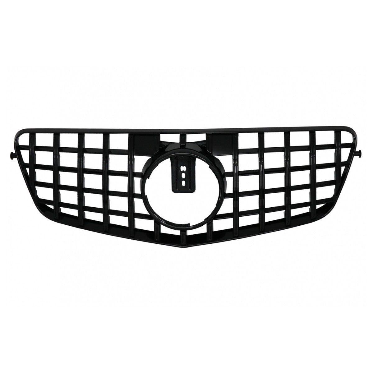 Kühlergrill Panamericana GT Hochglanz Schwarz passend für Mercedes E-Klasse W212 2009-2013