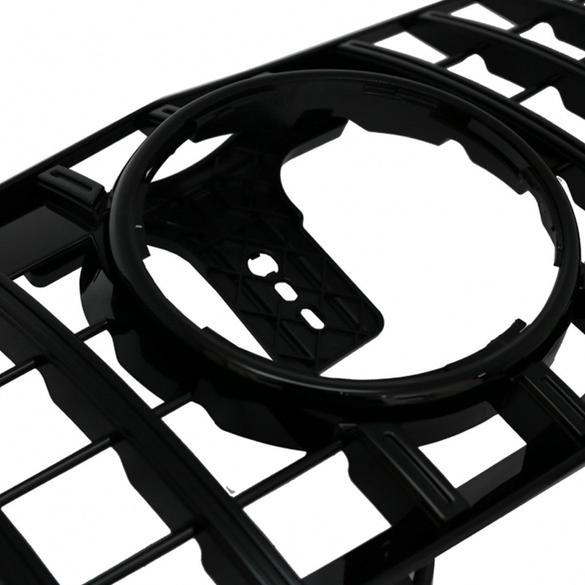 Kühlergrill Panamericana GT Hochglanz Schwarz passend für Mercedes E-Klasse W212 2009-2013