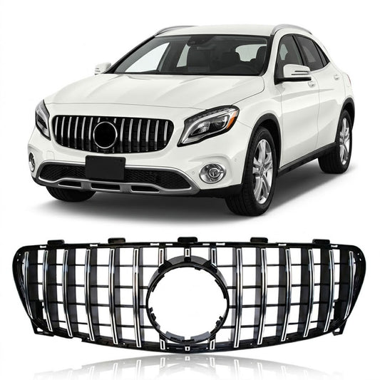 Kühlergrill Chrom Panamericana GT passend für Mercedes GLA X156 2017-2019