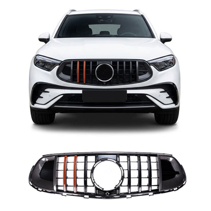 Kühlergrill Panamericana GT Hochglanz Schwarz passend für Mercedes GLA X156 2017-2019