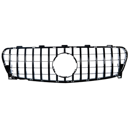 Kühlergrill Panamericana GT Hochglanz Schwarz passend für Mercedes GLA X156 2017-2019