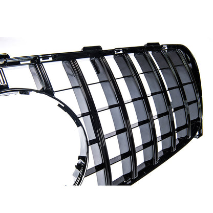 Kühlergrill Panamericana GT Hochglanz Schwarz passend für Mercedes GLA X156 2017-2019