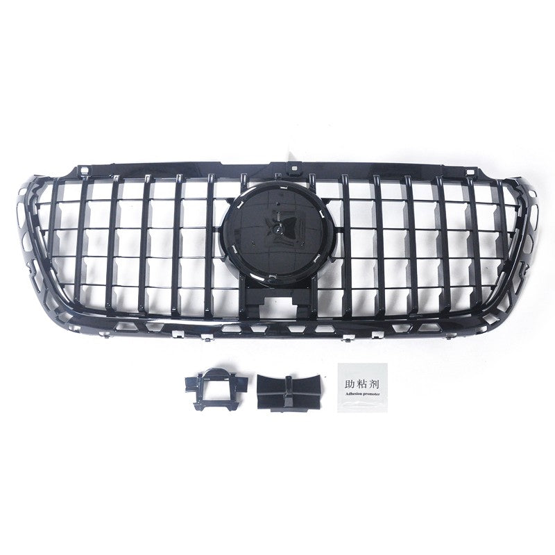 Frontgrill Hochglanz Schwarz passend für Mercedes Sprinter W907 2018+