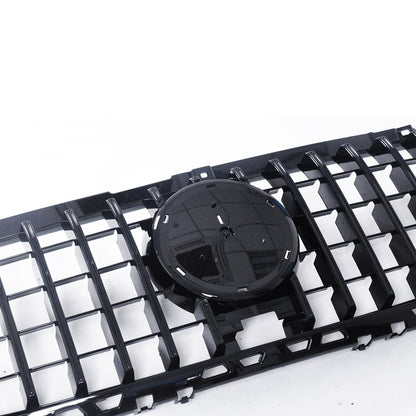 Frontgrill Hochglanz Schwarz passend für Mercedes Sprinter W907 2018+