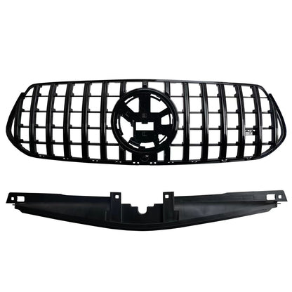 Kühlergrill Panamericana GT Hochglanz Schwarz passend für Mercedes GLE W167 2023+