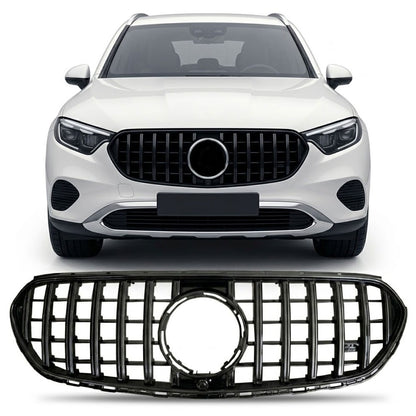 Kühlergrill Panamericana GT Hochglanz Schwarz passend für Mercedes GLC X254 2023+