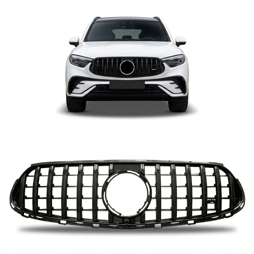 Kühlergrill Hochglanz Schwarz passend für Mercedes GLC X254 2023+