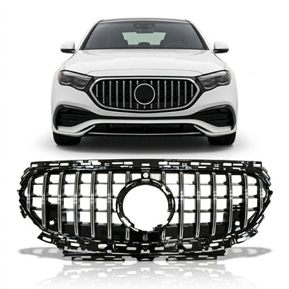 Kühlergrill Hochglanz Schwarz Panamericana GT passend für Mercedes E-Klasse W214 2023+