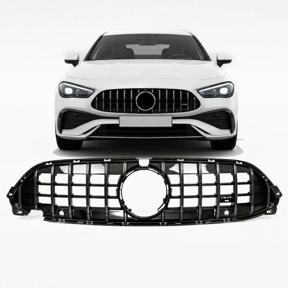 Kühlergrill Hochglanz Schwarz Panamericana GT passend für Mercedes CLE C236 2023+