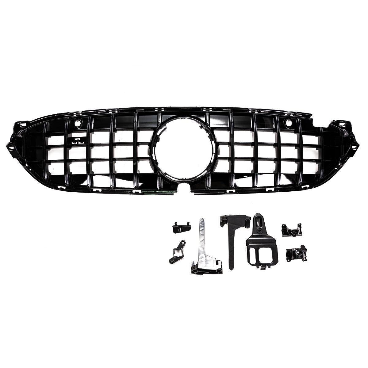 Kühlergrill Hochglanz Schwarz Panamericana GT passend für Mercedes CLE C236 2023+