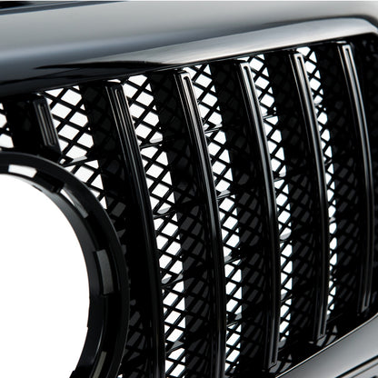 Sportgrill GT Hochglanz Schwarz Chrom passend für MERCEDES G-Klasse (W463) 1990-2018 Panamericana