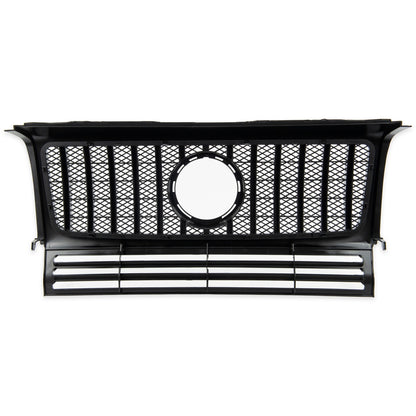 Sportgrill GT Hochglanz Schwarz Chrom passend für MERCEDES G-Klasse (W463) 1990-2018 Panamericana