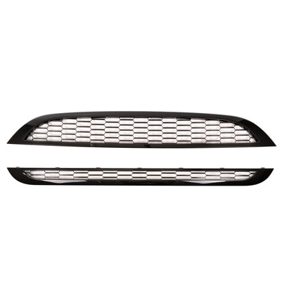 Sportgrill Hochglanz Schwarz passend für MINI Hatchback R50 R53 2001-2006
