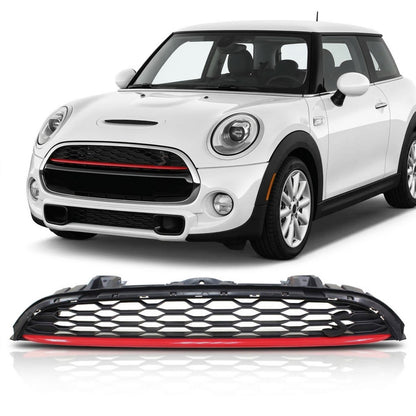 Sportgrill Rot Schwarz passend für MINI F55 F56 F57 2014-2019