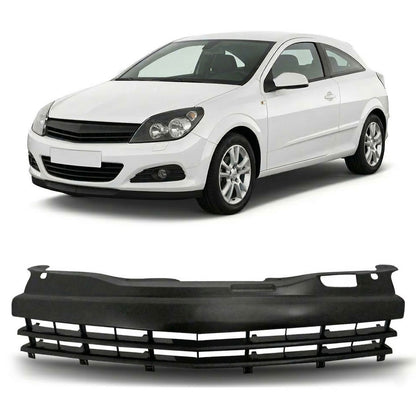 Kühlergrill ohne Emblem Schwarz passend für Opel Astra H GTC 2004-2011