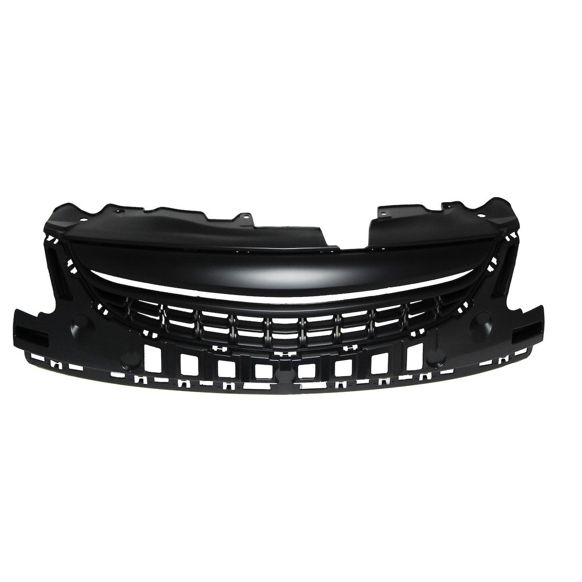 Kühlergrill ohne Emblem Schwarz passend für Opel Corsa D Facelift 2011-2014