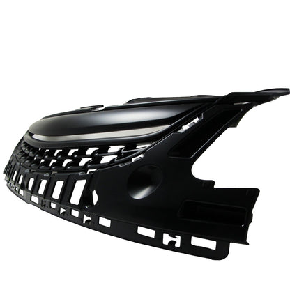 Kühlergrill ohne Emblem Schwarz passend für Opel Corsa D Facelift 2011-2014