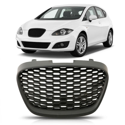 Frontgrill Badgeless Matt Schwarz passend für SEAT Leon 1P Altea 5P 2009-2012