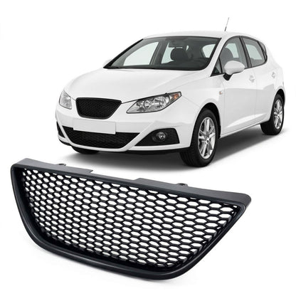 Sportgrill Matt Schwarz ohne Emblem passend für SEAT Ibiza IV 6J 2008-2012