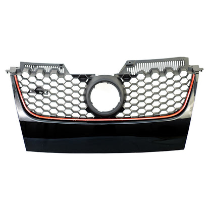 Kühlergrill Schwarz mit rotem Streifen passend für VW Golf 5 2003-2009