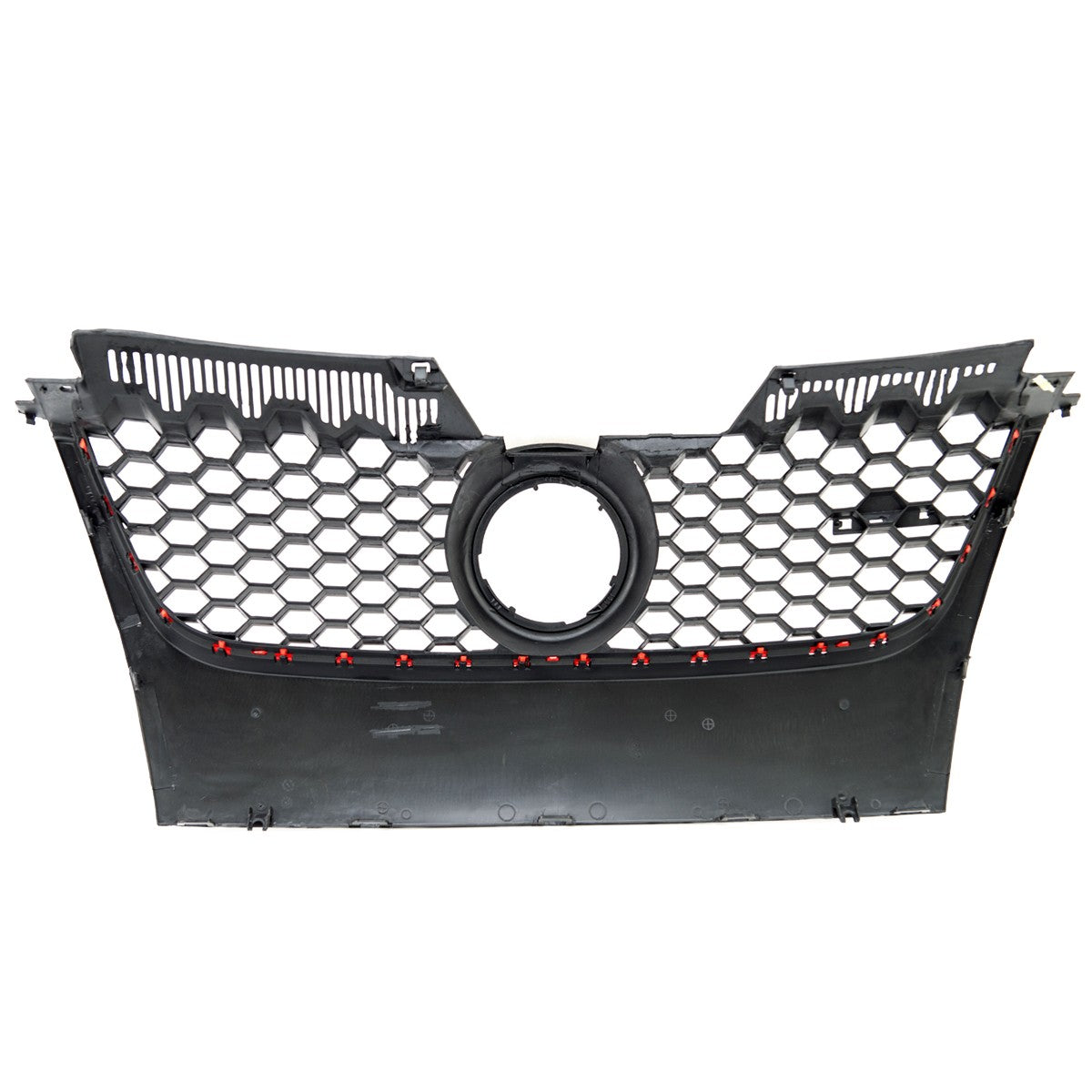 Kühlergrill Schwarz mit rotem Streifen passend für VW Golf 5 2003-2009