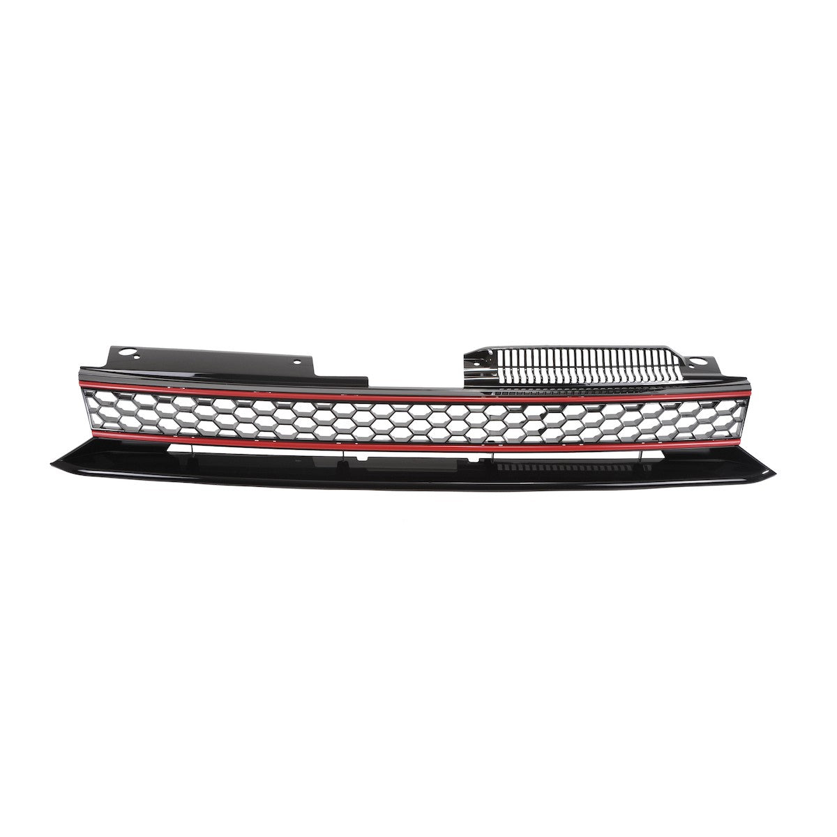 Frontgrill Rot ohne Emblem passend für VW Golf 6 2008-2012