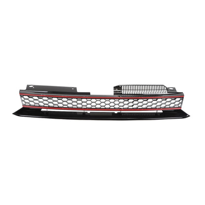 Frontgrill Rot ohne Emblem passend für VW Golf 6 2008-2012