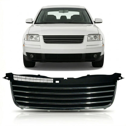 Kühlergrill ohne Emblem Chromleiste passend für VW Passat B5.5 3BG 2000-2005