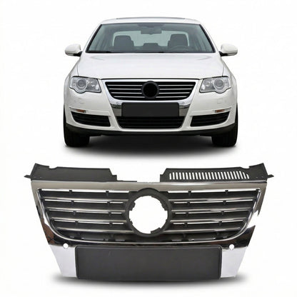 Kühlergrill Chrom mit PDC passend für VW Passat B6 2005-2011