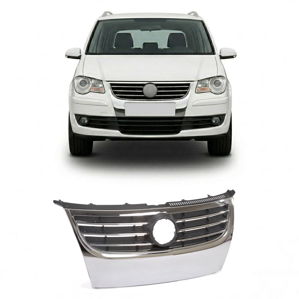 Chrom Kühlergrill passend für VW Touran (1T1, 1T2) 2006-2009