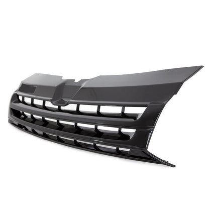 Grill badgefrei Hochglanz Schwarz passend für VW Transporter Multivan T5 2009-2015