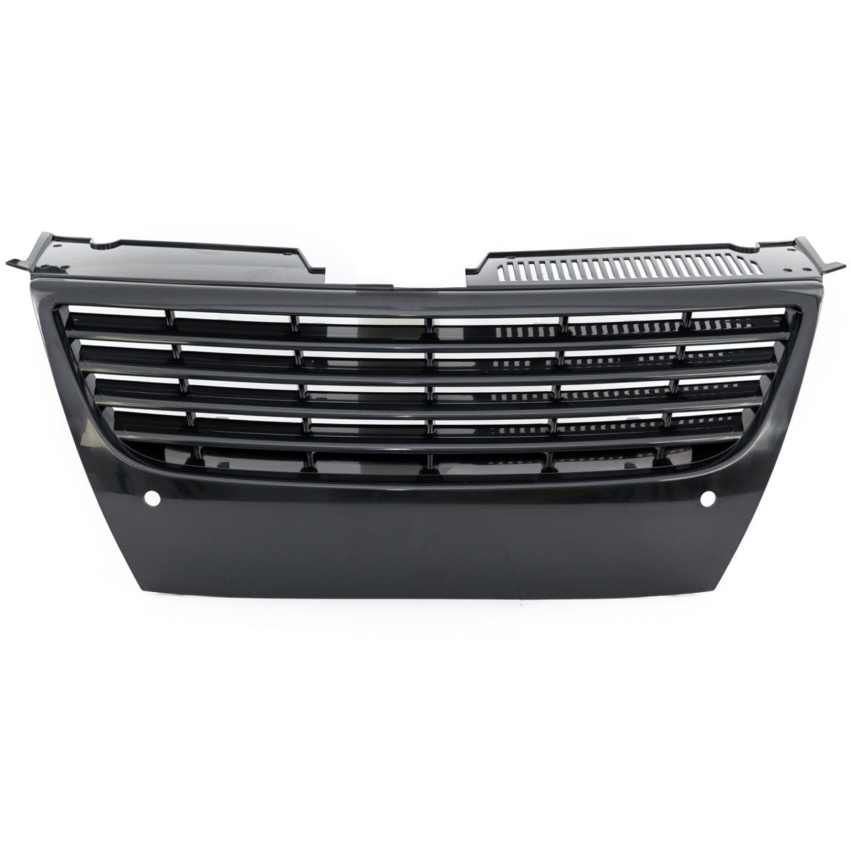 Schwarzer Frontgrill ohne Emblem mit PDC passend für VW Passat B6 3C 2005-2011