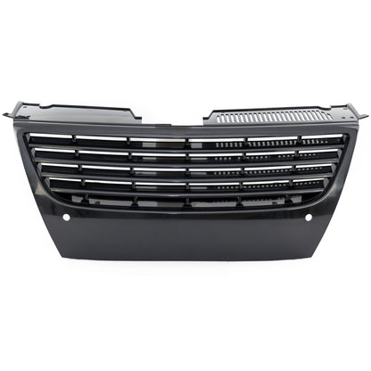 Schwarzer Frontgrill ohne Emblem mit PDC passend für VW Passat B6 3C 2005-2011