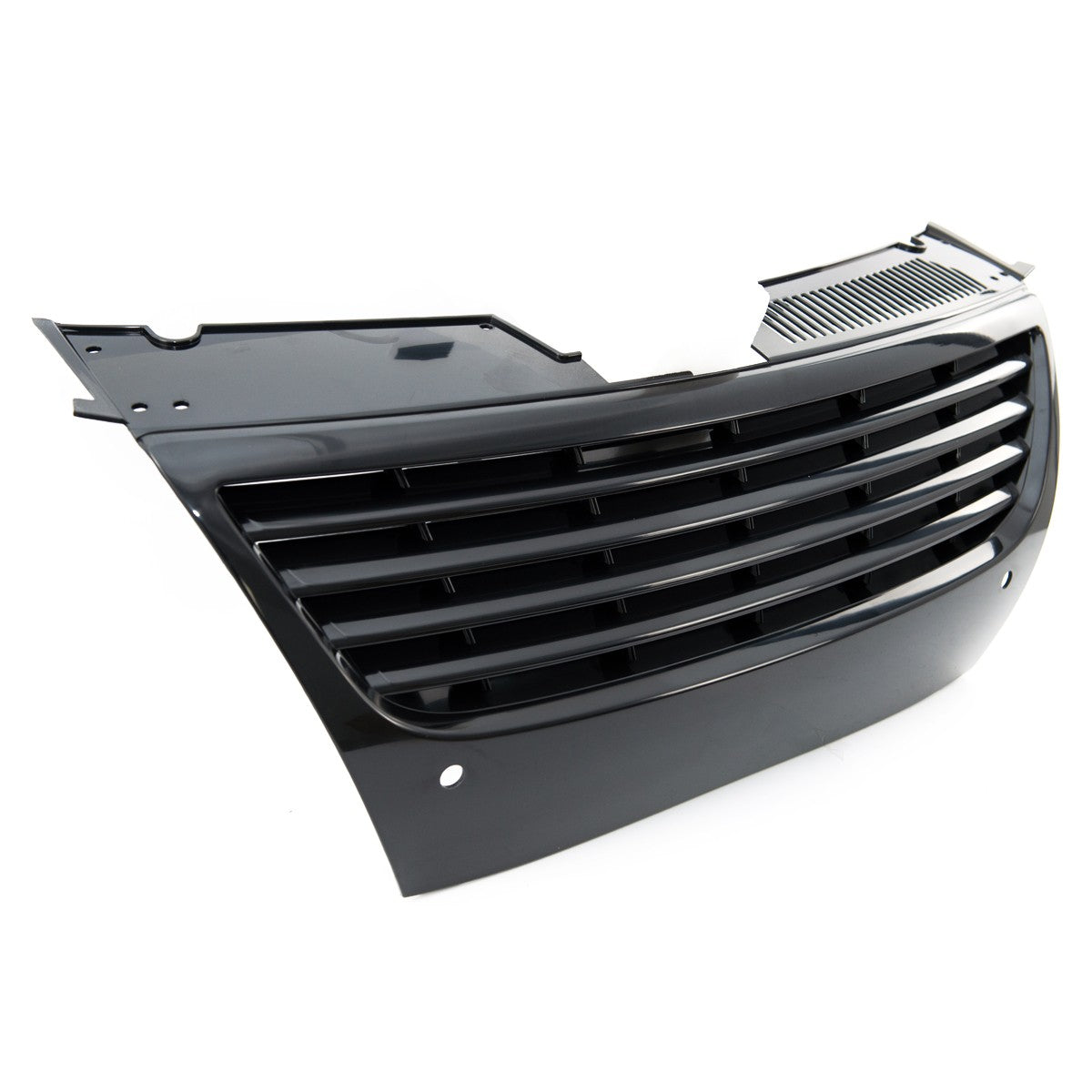 Schwarzer Frontgrill ohne Emblem mit PDC passend für VW Passat B6 3C 2005-2011