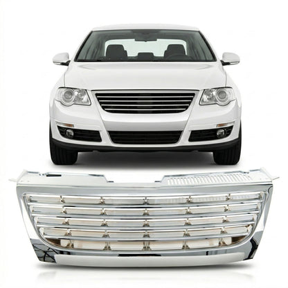 Frontgrill komplett Chrom passend für VW Passat B6 3C 2005-2011