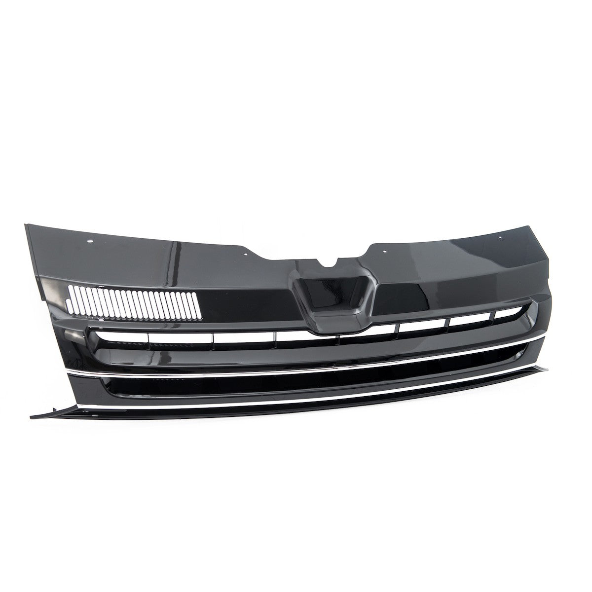 Grill badgefrei mit Chromstreifen passend für VW Transporter Multivan T5 2009-2015