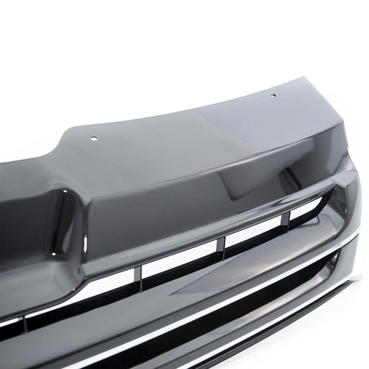 Grill badgefrei mit Chromstreifen passend für VW Transporter Multivan T5 2009-2015