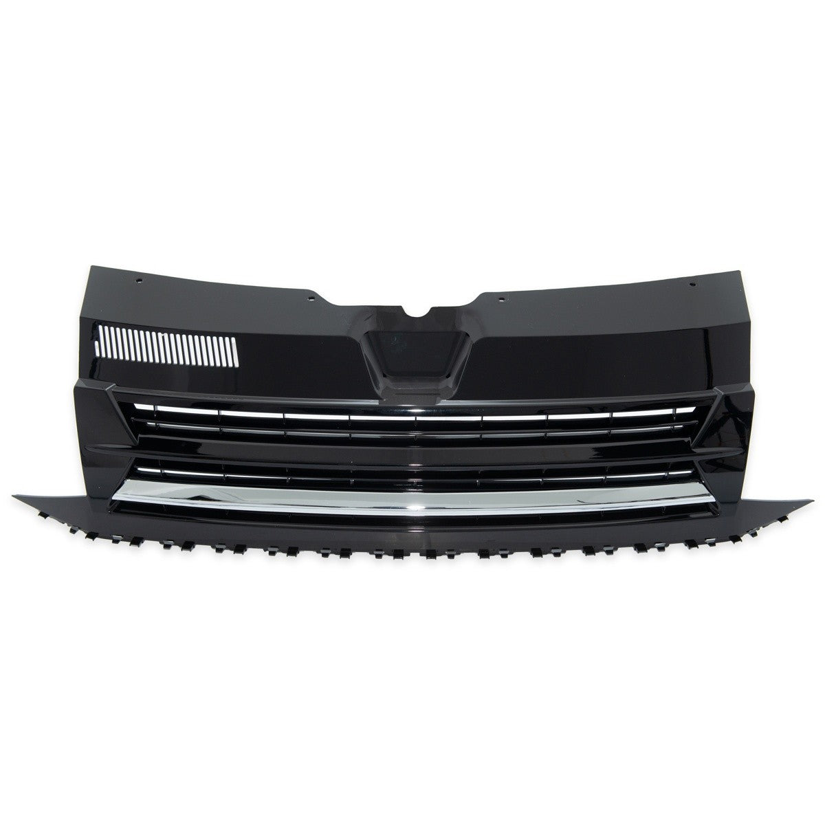 Badgefreier Frontgrill mit Chromstreifen passend für VW Transporter T6 2015-2019
