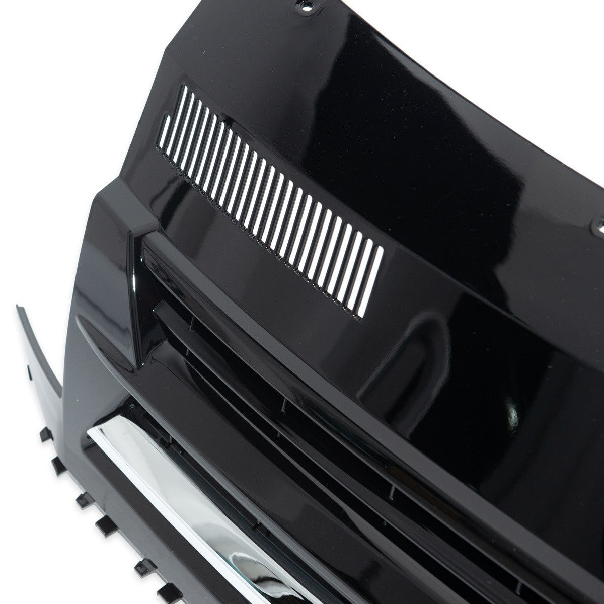 Badgefreier Frontgrill mit Chromstreifen passend für VW Transporter T6 2015-2019