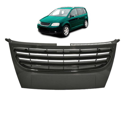 Frontgrill ohne Emblem Schwarz passend für VW Touran 1T1 1T2 2006-2009