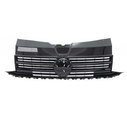 Hochglanz Schwarz Kühlergrill passend für VW Transporter Multivan T6 2015-2019