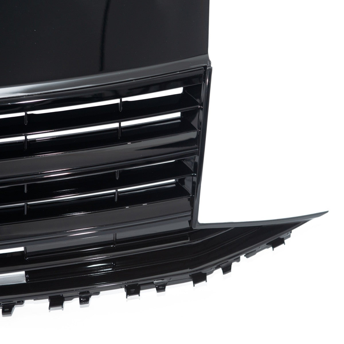 Hochglanz Schwarz Kühlergrill passend für VW Transporter Multivan T6 2015-2019