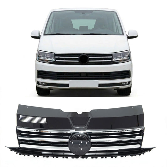 Grill Chrom & Schwarz passend für VW Transporter Multivan T6 2015-2019