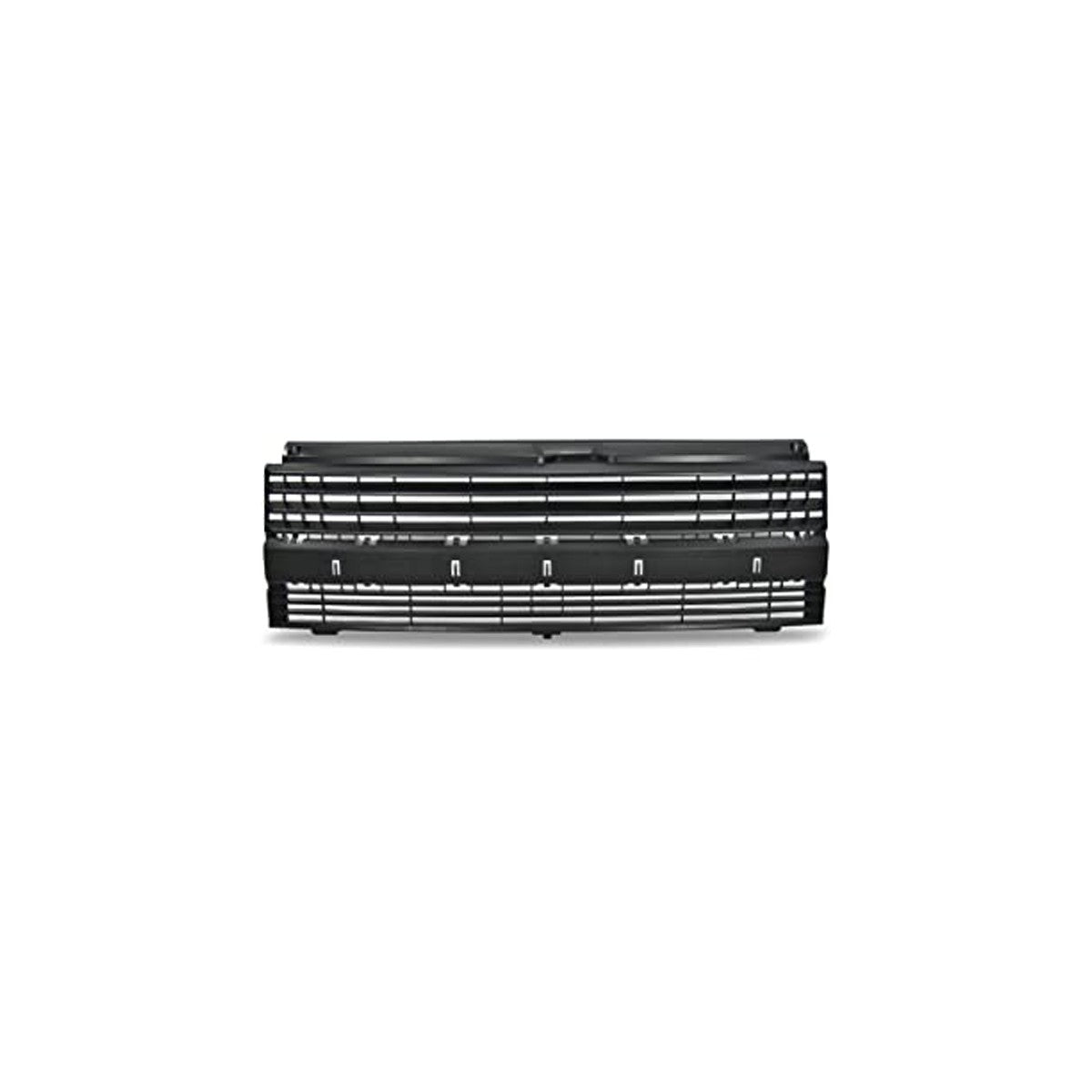 Frontgrill ohne Emblem Matt Schwarz passend für VW Transporter T4 1990-1996