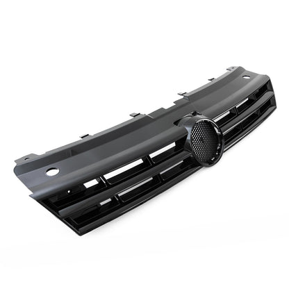 Front Kühlergrill Hochglanz Schwarz passend für VW Polo V (6R, 6C) 2009-2014