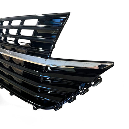 Kühlergrill Hochglanz Schwarz mit Chrom passend für VW T6.1 Transporter