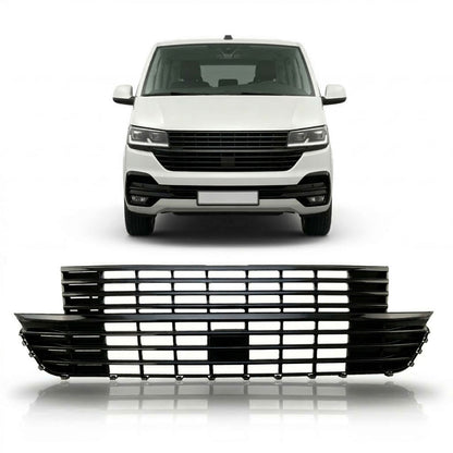 Kühlergrill Matt Schwarz passend für VW T6.1 Multivan Transporter 2019-2024