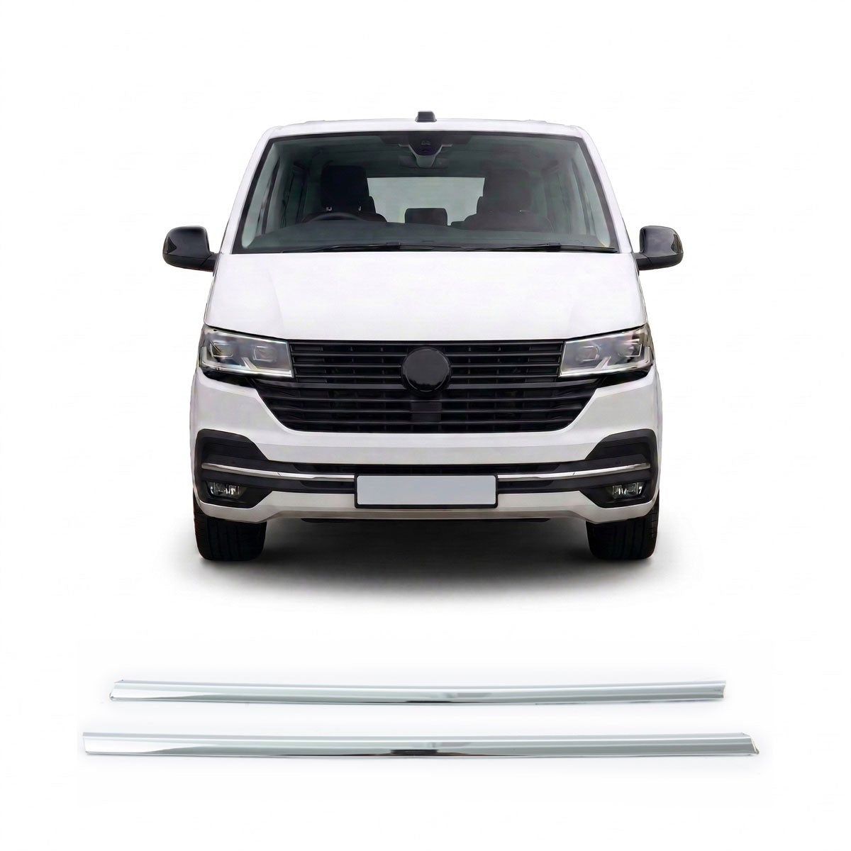Kühlergrill Akzente Chrom passend für VW T6.1 Transporter/Multivan 2019-2024