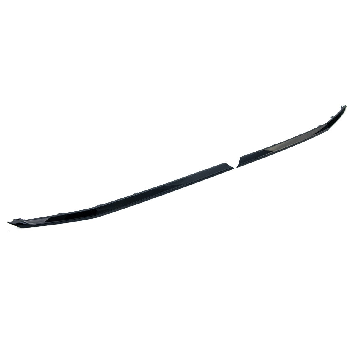 Kühlergrill Akzente Hochglanz Schwarz passend für VW T6.1 Transporter 2019-2024