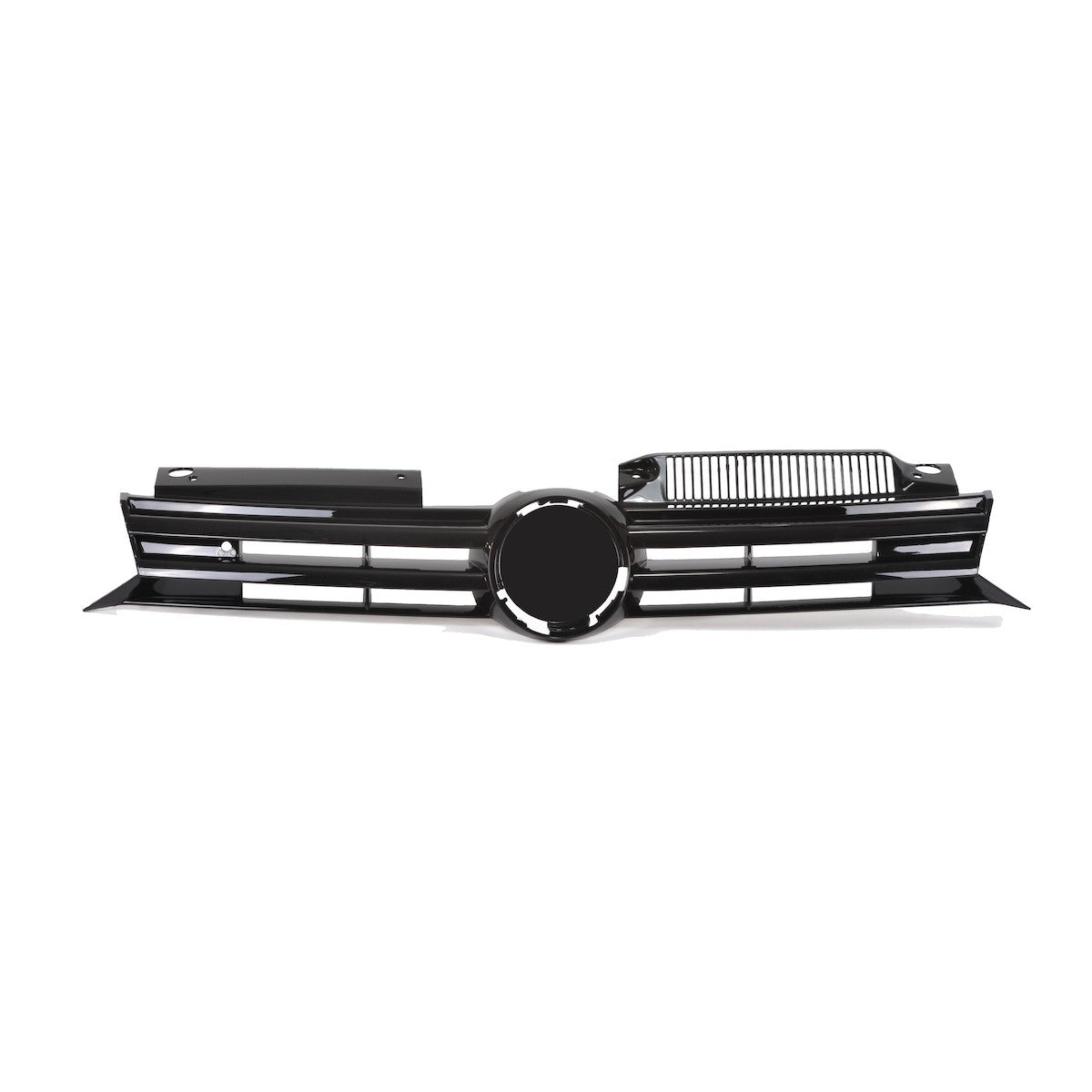 Kühlergrill Hochglanz Schwarz passend für VW Golf 6 2008-2014